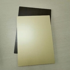 Curtain Wall 3mm Aluminum Composite Panel Golden Shining Color Coating Durable